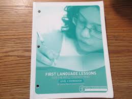 First Language Lessons Level 4 set (Workbook/Teacher)