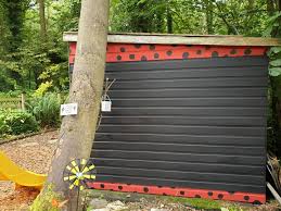Visitors will see a brightly colored fence and show more interest in what's inside. What To Buy From B Q To Instantly Give Your Home And Garden The Wow Factor Without Breaking The Bank