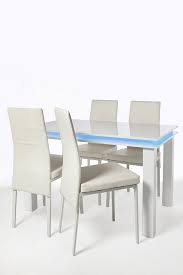 The tirano dining table is finished in a white high gloss. Led High Gloss 5 Piece Dining Set Studio