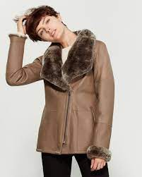 Long Leather Real Fur Reversible Jacket C21 Reversible Jackets Jackets Real Fur