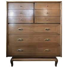 60s vintage american of martinsville bedroom suite 6 photo. Vintage Modern American Of Martinsville Highboy Modern Bedroom Set Modern Nightstand Waterfalls Backyard