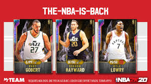 These codes are dropped by 2k and can be inputted into your myteam's locker codes to unlock new items. Locker Code Use This Code For A Galaxy Opal Player We Ll See Play In The Nba Restart Available For One Week Nba2k
