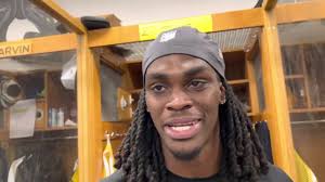 Corey Trice, Steelers rookie, at OTAs