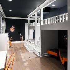 Black and white room escape. Kid Room Black Ceiling Design Ideas