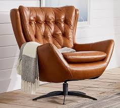 wells tufted leather swivel armchair leather armchair upholstered swivel chairs swivel armchair