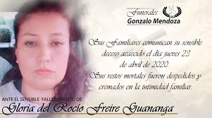 Riobamba, 23 de abril “Recuerdo tus ojos llenos de alegría y bondad, esa  sonrisa cariñosa que nos daba la fuerza para seguir adelante, la inmensa  ternura y generosidad con que ganaste el