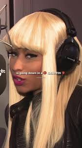 Nicki Minaj Roman Comes Out in Studio