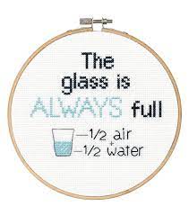 This colorful cross stitch pattern features a row of mason jars filled with assorted flowers. Say It In Cross Stitch Full Glass Jo Ann Cross Stitch Patterns Cross Stitch Stitch Patterns