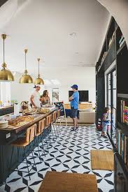 Black And White Kitchen Flooring Ideas 33 Inspired Black And White Kitchen Designs White Kitchen Tiles Kitchen Inspirations Kitchen Flooring