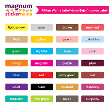 Mempelajari kosakata warna dalam bahasa inggris sangat penting, lo! Nama Nama Warna Kain Amat