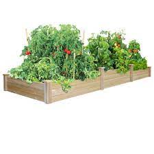 Greenes Fence Tall Tiers Dovetail Raised Garden Bed Rc4t8s34b At The Home Depot Cedar Raised Garden Beds Raised Garden Cedar Raised Garden