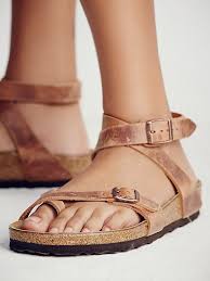 Birkenstock Ankle Strap Sandals Free People Yara Birkenstock Leather Shoes Woman Birkenstock Yara Birkenstock