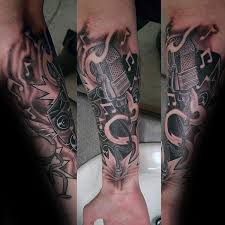 Musical notes tattoo designs have always inspired me to get one of these cute babies inked on my body. 75 Music Note Tattoos For Men Auditory Ink Design Ideas