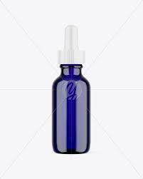 Download Blue Glass Dropper Bottle Mockup In Bottle Mockups On Yellow Images Object Mockups