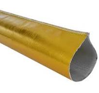 B-G - Gold Heat Shield Sleeve (Sewn)