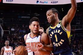 Recent game results height of bar is margin of victory • mouseover bar for details • click for box. Preview Sunderella Suns Set To Take On Undefeated Pacers Tony Buckets Bright Side Of The Sun