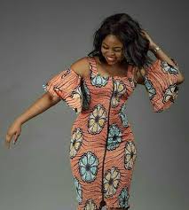 Nouveaux modèles en wax pagne africaine. Robe Tendance En Pagne 868229
