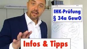 Habe jett die ganzen unterlagen bekommen. Ihk Sachkundeprufung 34a Gewo Infos Tipps Youtube