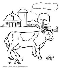 Download this running horse printable to entertain your child. Cow Coloring Pages Free Coloring Home