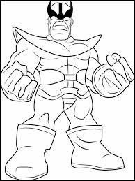 Thanos, a villain from the adventures of super hero squad coloring page. The Super Hero Squad Printable Coloring Pages 3 Printable Coloring Pages Online Coloring Pages Coloring Pages For Kids