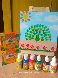 Sandraartsense Com Review Cat Poster Super Tempera Untuk Finger Painting Anak Anak