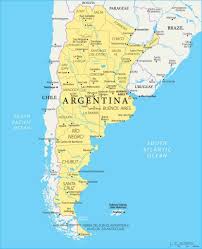 Ubicada en la desembocadura del río gallegos, en el departamento güer aike, es. Argentina En Mapas Mapas Politicos Y Fisicos Para Descargar E Imprimir