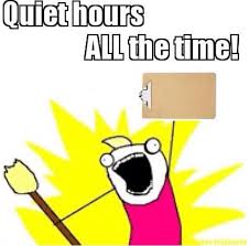 24 Hour Quiet Hours Flyer Res Life Resident Adviser Ra Ideas