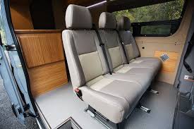 Removable 3 Person Bench Seat Outside Van Camper Van Conversion Diy Sportsmobile Van Van