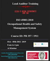 It can be used by any organization of any size, of any industry and field of activity. Bureau Veritas Ksa On Twitter We Are Pleased To Announce New Session On Ohsms Iso 45001 2018 Qms Iso 9001 2015 Lead Auditor Irca Training Sessions In Alkhobar Saudiarabia We Have