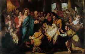 Benjamin West S Christ Healing The Sick West Art Classical Art Luminous