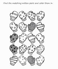 38+ mitten coloring pages for printing and coloring. Winter Clothes Coloring Pages For Kids Drawing With Crayons