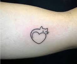 25 Katze Herz Tattoo Katze Tatowierung Brenda Pinterium Herz Tattoo Katzen Tattoo Tatowierungen