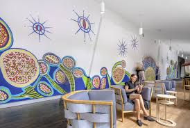 Westpac Concord Mural Environmental Graphics Painting Patterns