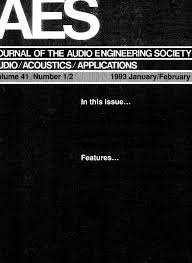We are committed to offering the best value to our members, with a satisfaction guarantee on both. Aes E Library Complete Journal Volume 41 Issue 1 2