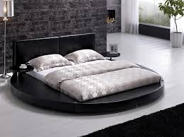 This is the only way you can be sure of getting a king size metal bed frame that will last longer. Modern Black Leather Headboard Round Bed King Tos T009 Blk K