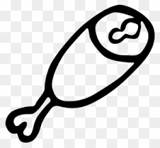 Foto yang dirubah menjadi hitam putih di sini saya bagi menjadi dua bagian. Cartoon Turkey Meat Clip Art Gambar Ayam Panggang Kartun Free Transparent Png Clipart Images Download