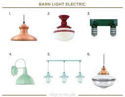 Your Ultimate Guide To Lighting Made In The Usa The Made Home Barn Light Electric Barn Lighting Schoolhouse Pendant Lights