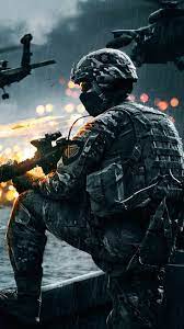 Battlefield 4 Soldier Rain Iphone 6 Wallpaper Iphone Wallpaper For Guys Pc Games Wallpapers Army Wallpaper