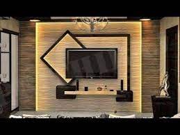 The type of tv unit design for the small living room. Modern Style Living Room Interior Tv Unit Design