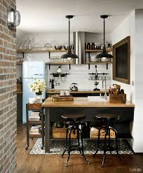 Spectacular Small Attic Apartment Decoholic Kitchen Inspirations Small Kitchen Kitchen Design
