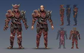 chaos armor art path of exile art gallery art character art concept art