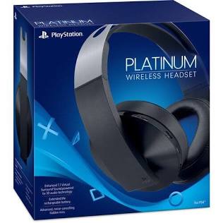 Sony PlayStation Wireless Headset - Platinum Edition (SKU: PSA010157), AI generated