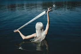 The lady of the lake (aka. Lady Of The Lake By Vacuumkiller The Witcher The Witcher Books High Fantasy