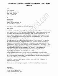 Sample Format For Transfer Letter Request From One Place To Another Hr Letter Formats Business Letter Format Official Letter Format Letter Writing Format