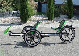 Tandem Liegedreirader Vv Tandem Fahrrad Dreirad Fahrrad Dreirad