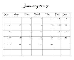 January 2019 Calendar Word 2019 2019calendar Word December January Print Calendar Calendar Word Calendar Printables