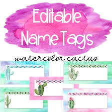 Cactusthemes is an experienced and passionate web design team with over 8 years working together designing and developing themes and plugins. Cactus Name Tags Worksheets Teaching Resources Tpt