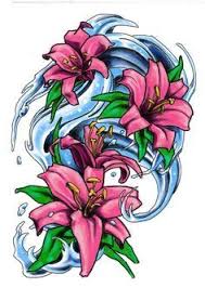 Water Tattoo Sleeve Water Lily Tattoo Japanese Wave Tattoo Water Lily Tattoos Lily Tattoo Beautiful Flower Tattoos