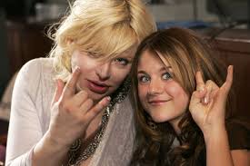 Courtney had recently posted a picture of herself with kurt and frances bean as a baby with the quote: Frances Bean Cobain To Testify Against Mother Courtney Love Nme