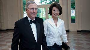 Mitch mcconnell with his second wife, elaine chao source: Mcconnell S Wife Gave Him A Special Reelection Present 78 Million In Federal Funding Vanity Fair